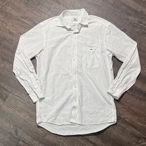 Lacoste White Men's Shirt